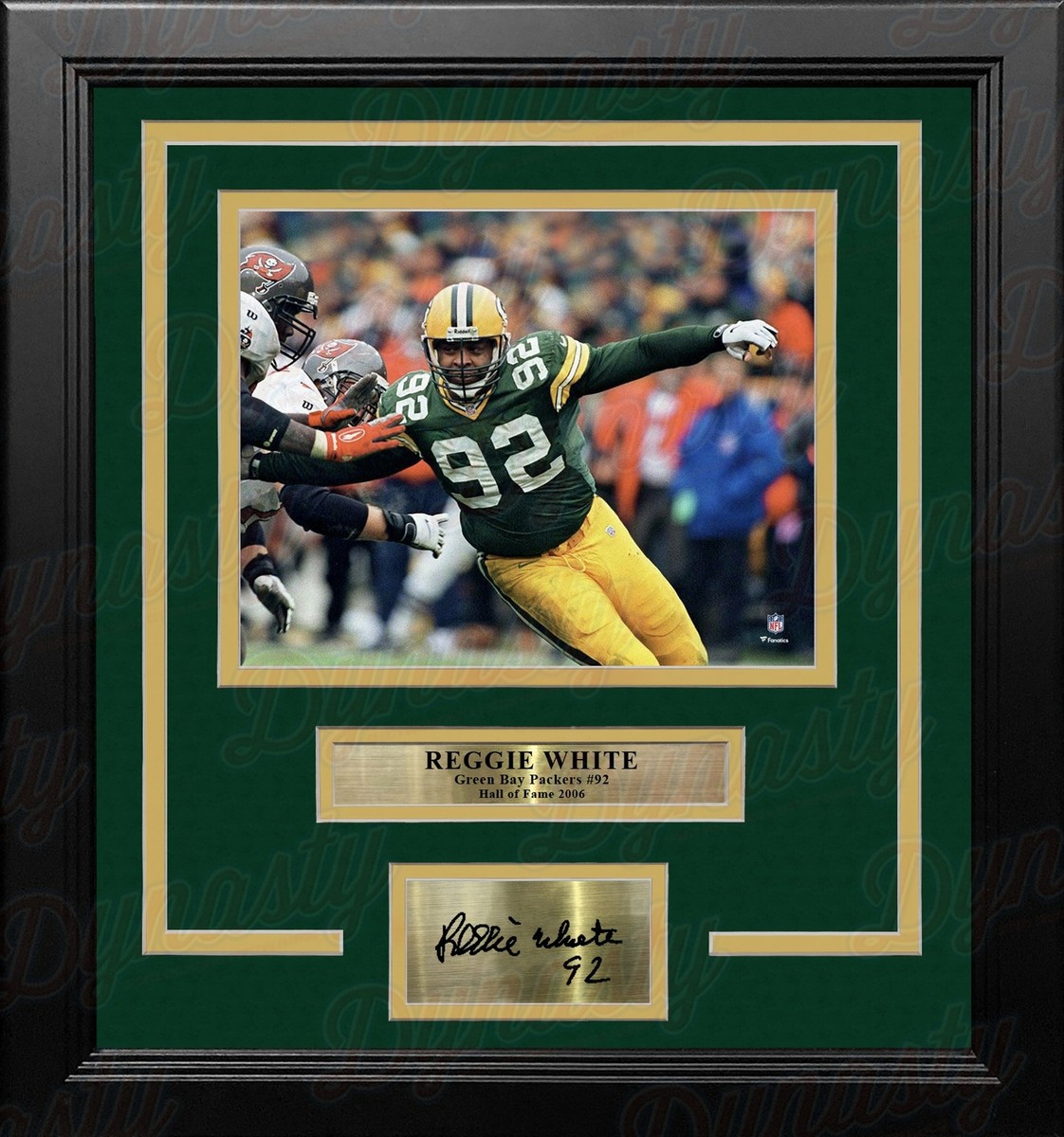 Reggie White Green Bay Packers 8x10 Framed Photo with Reggie White Green Bay Packers 8x10 Framed Photo with