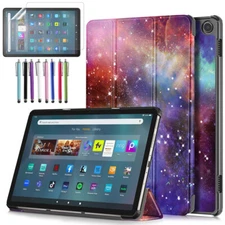 For Amazon Fire HD 10 Case (2023 Release, 13th Gen) Stand Cover+Screen Protector