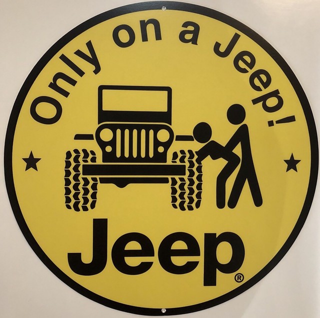 Jeep Wrangler 12" Metal Sign | eBay