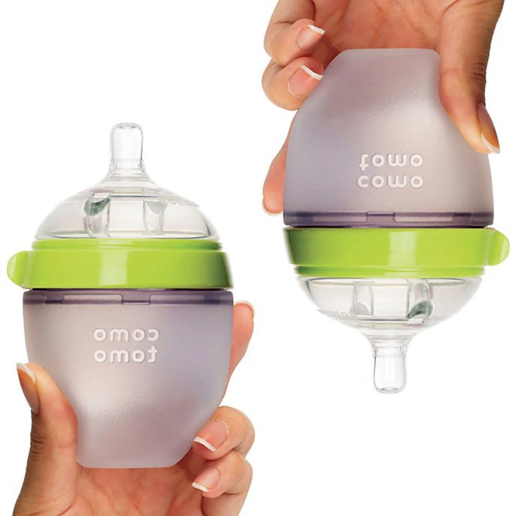 Comotomo Silicone Baby Bottles Set oz