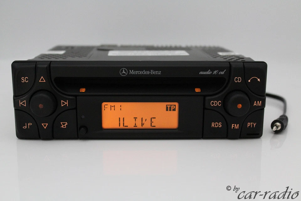 Mercedes W163 Radio Audio 10 CD MF2199 MP3 AUX-IN Becker M- ML- Klasse Autoradio - Bild 2 von 4