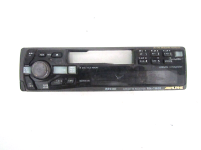 ALPINE TDA-7560R Cassette Receiver Front Panel Cabinet ASS'Y | eBay