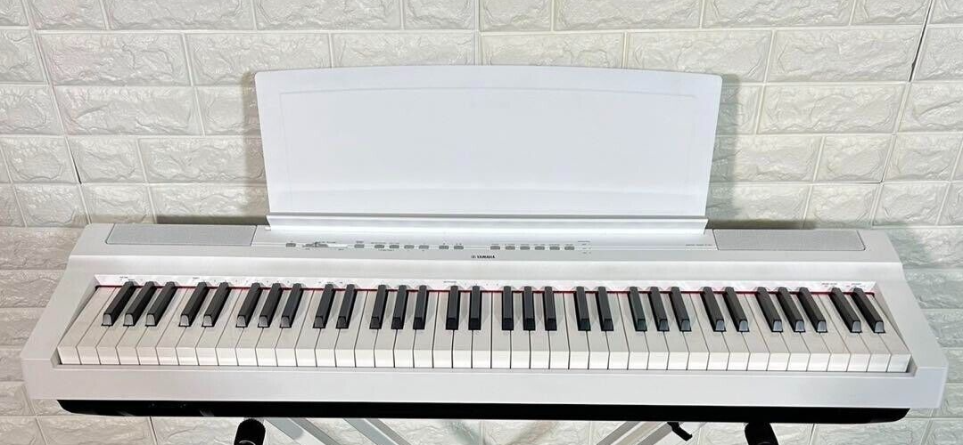 YAMAHA P121 WHITE P121 Electronic Digital Piano Keyboard 73 Keys eBay