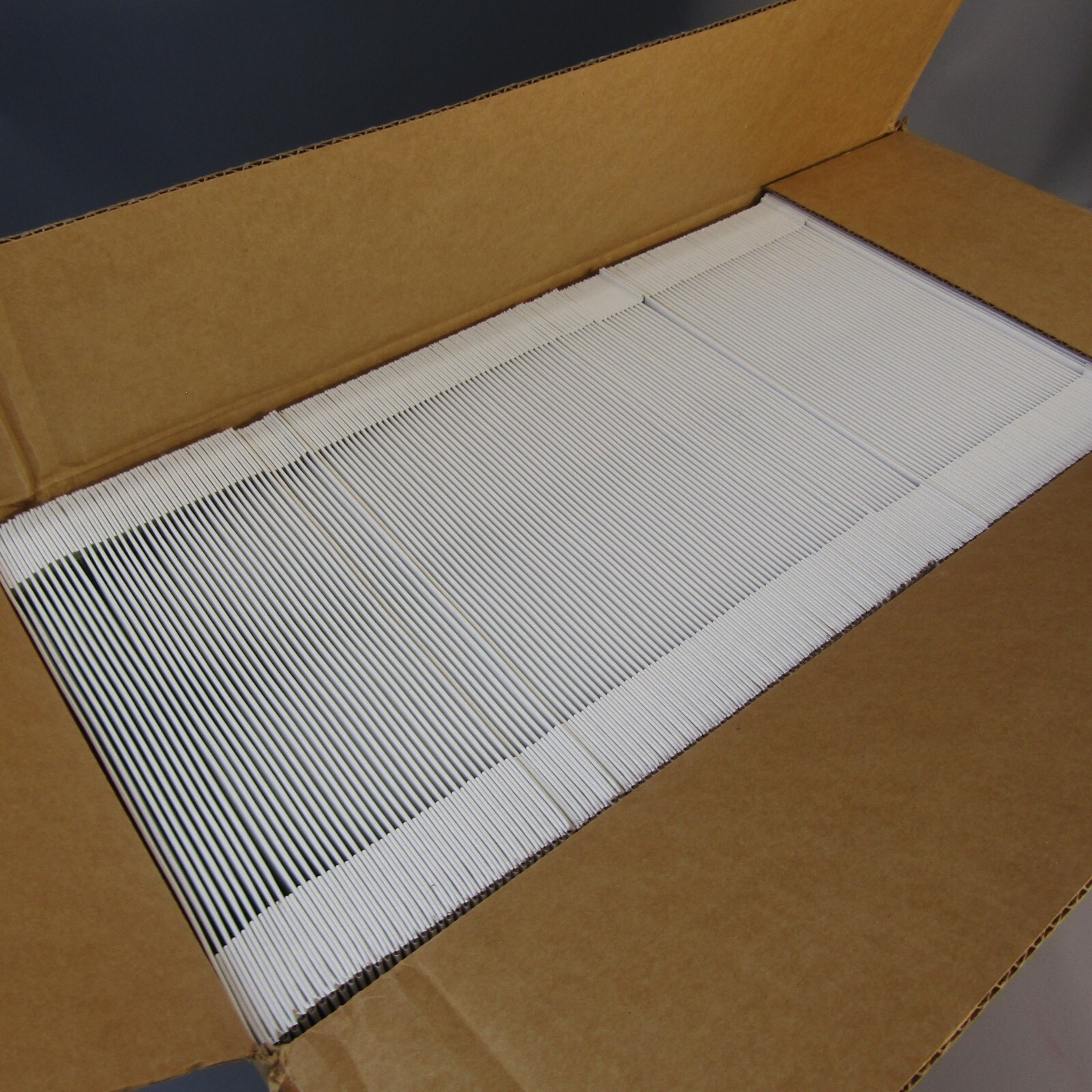 Uline Apparel Boxes S7093 NEW Case of 100 White Cardboard 11.5 x 8.5 x