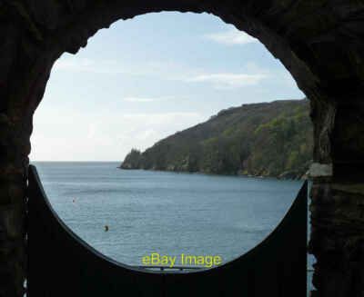 Foto 6x4 Pier Cellars - durch das runde Fenster Cawsand eigentlich kein c2012