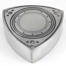 Rotor Shaped Brake Clutch Master Cylinder Cap Cover Rx-7 Rx7 13b 20b Polished Rotor Shaped Brake Clutch Master Cylinder Cap Cover Rx-7 Rx7 13b 20b Polished
