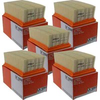 5X Mahle / Knecht Luftfilter LX 1293 Air Filter