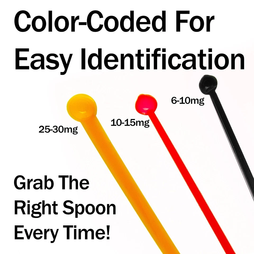 [3-Ct.] 6-30Mg Static-Free Micro Spoons for Supplement Powder by SuperDosing - Image 4 of 4