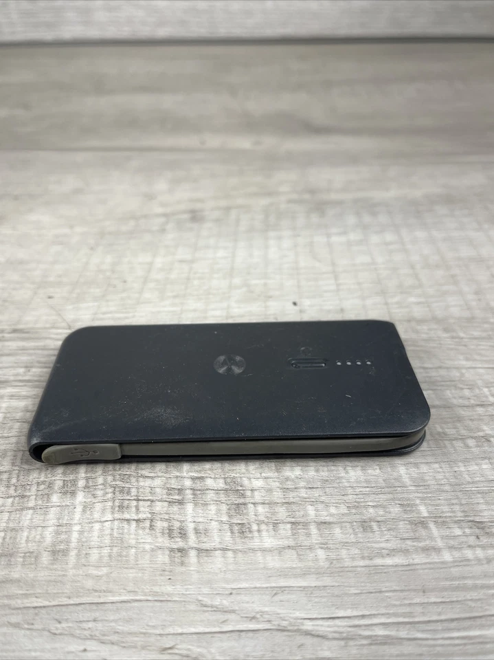 ?Motorola WPS-602-P893 Negro Delgado Ligero Portátil Power Pack 1860 mAh Foto 2 de 4