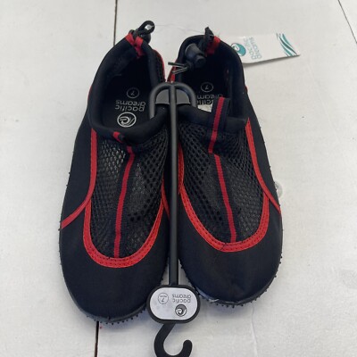 Pacific Dreams Black & Red Unisex Adults Water Shoes Size 7