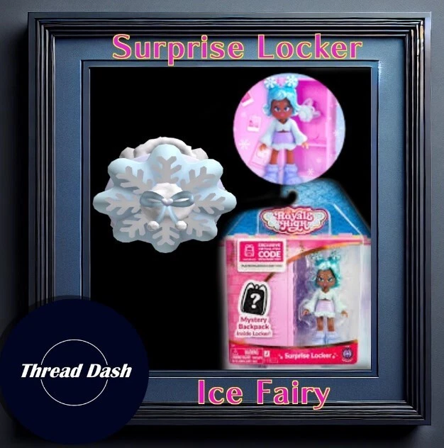 JAZWARES Royale High Surprise Locker Series 1 Ice Locker Code Only Sent in Ebay Message