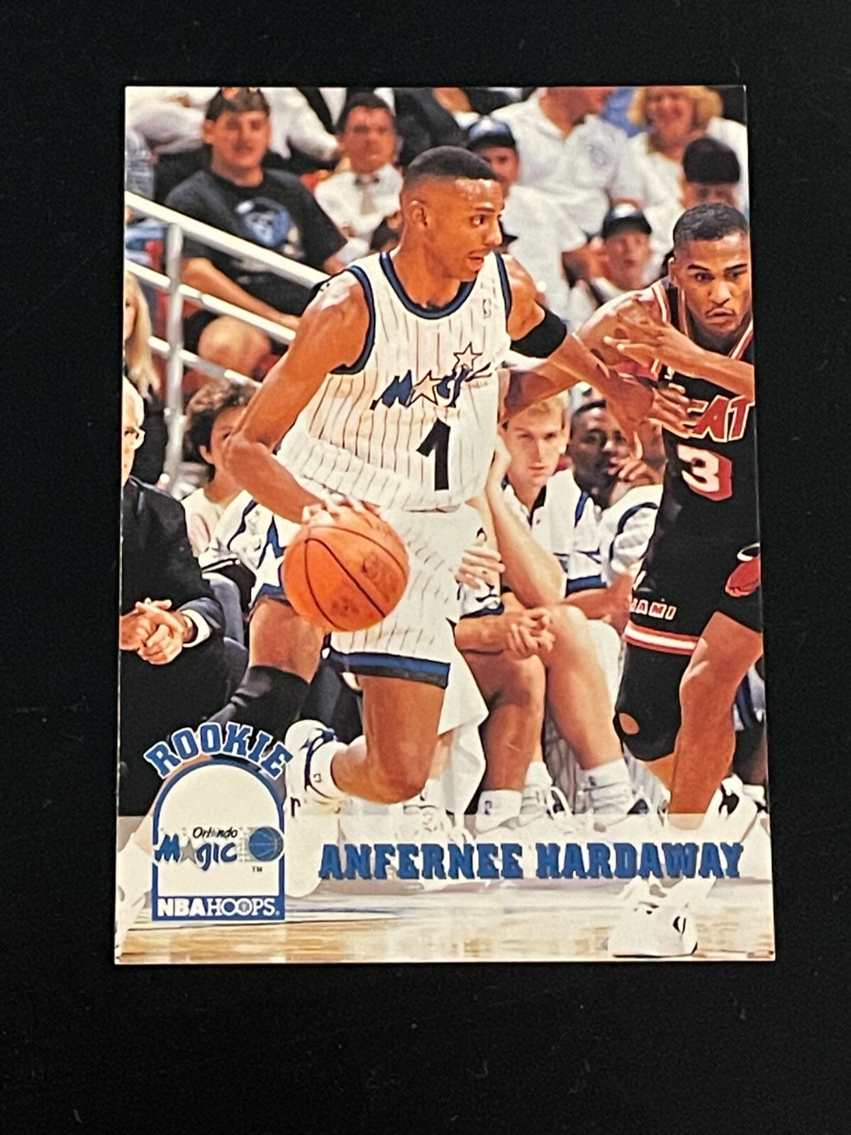 1993-94 Hoops Anfernee Hardaway Rookie Card #380 Orlando Magic
