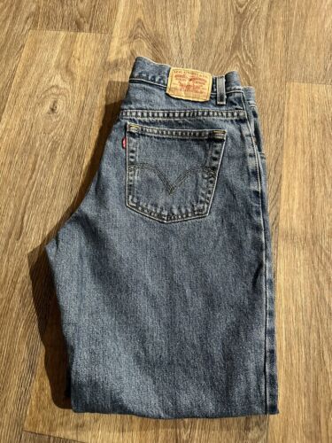 VINTAGE Levis 550 Jeans Womens 12 S Denim Relaxed… - image 1