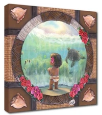 Disney Fine Art Treasures On Canvas Collection The Ocean Chose You- Klette-Moana