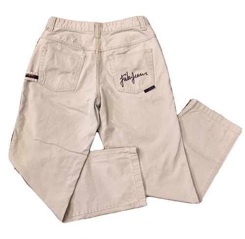 Fubu Khaki Beige Loose Fit Pants Men's 