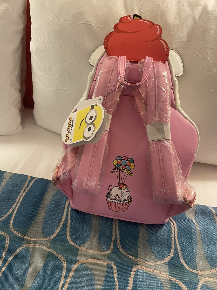 Universal Studios Despicable Me Unicorn Cupcake Loungefly Backpack EXCLUSIVELoungefly Universal Studios Despicable Me Unicorn  main image 4