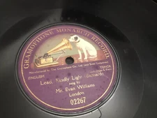 Mr Evan Williams 78 rpm Lead, Kindly Light (Barnard)
