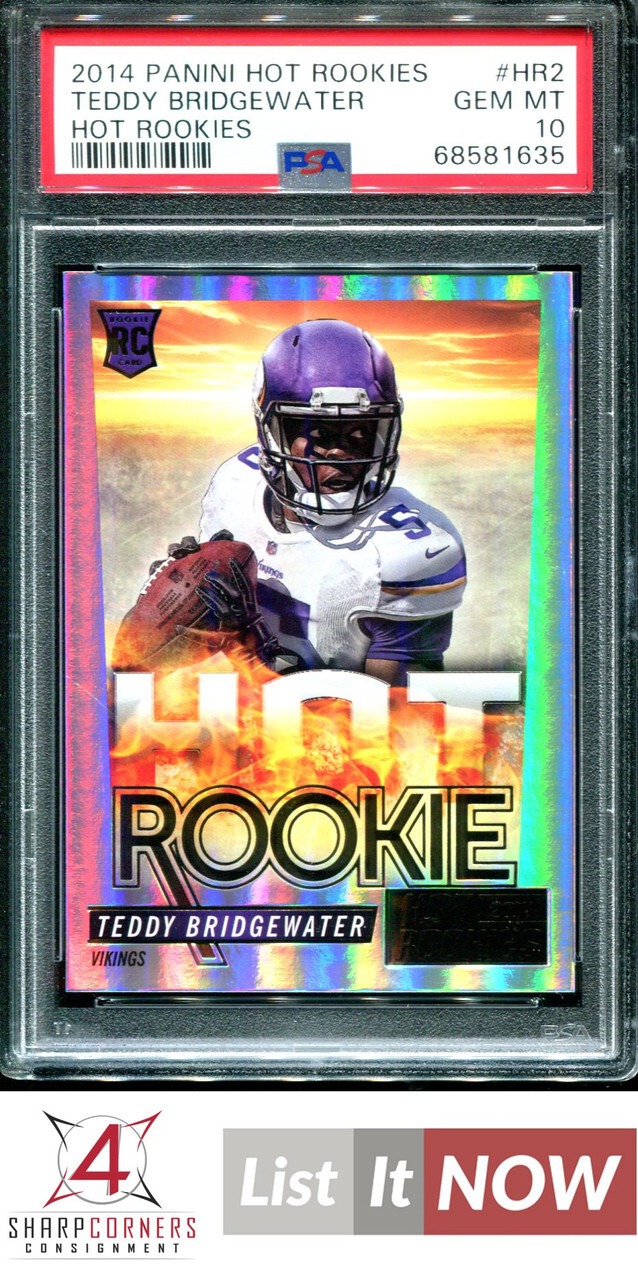 Teddy Bridgewater Panini Hot Rookies Hot Rookies #HR2 Base