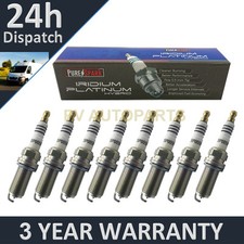 8x CANDELE IRIDIO PLATINO PER MERCEDES BENZ CLS CLS55 AMG 2005-2008