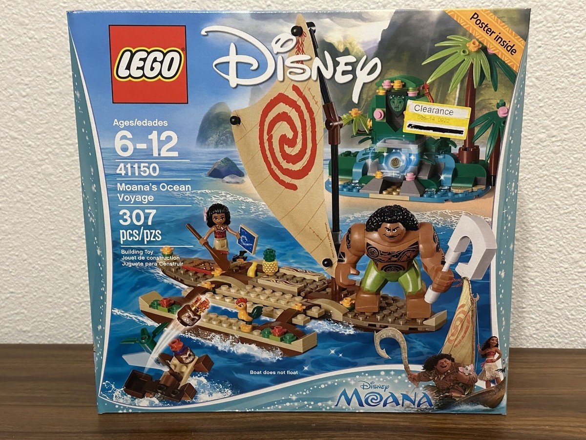 Lego Moana's Ocean Voyage 41150 Disney Minifigure Building Set