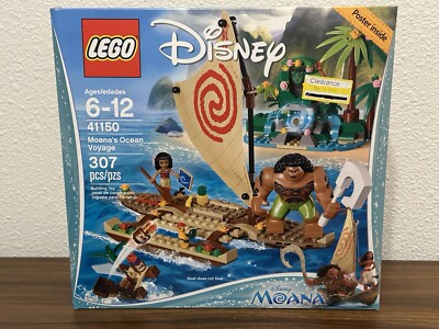 Lego Moana's Ocean Voyage 41150 Disney Minifigure Building New In Box! 