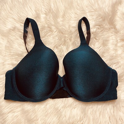 Ambrielle 40D Bra Green Full Figure Everyday Full Coverage