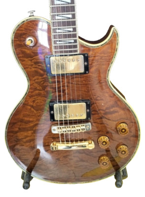 [Aria Pro II] PE-100 Brown Electric Guitar W/Gig Bag Used Shipping From Japan