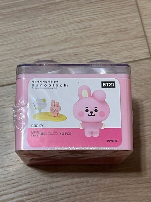 Nano blocks BT21 BTS Royche Cooky Authentic LINE Friends Characters