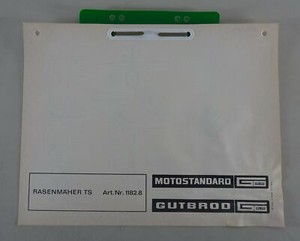 Teilekatalog / Ersatzteilliste Gutbrod Rasenmäher TS