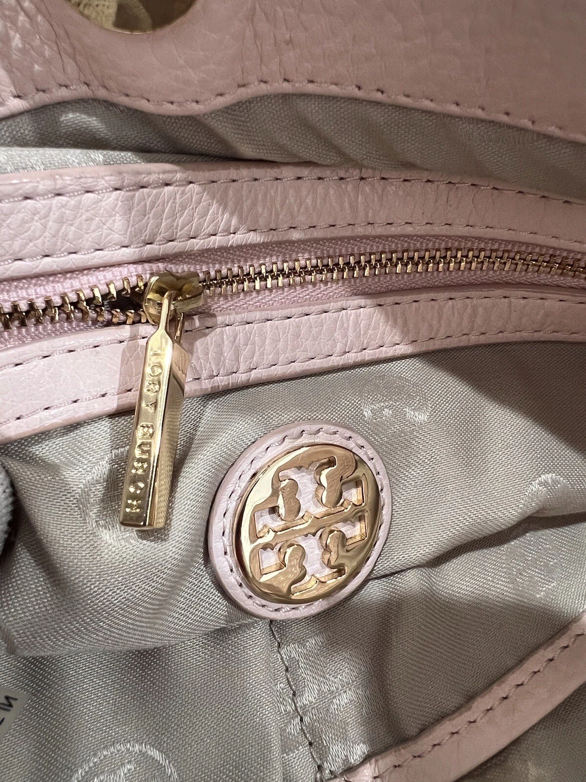 Borsa a tracolla TORY BURCH in pelle rosa logo Mcgraw Swingpack