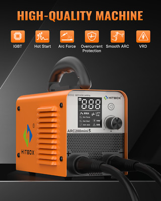ARC Welder MINI Hot Start 120A 110V MMA/Lift TIG Welding Machine VRD Function US