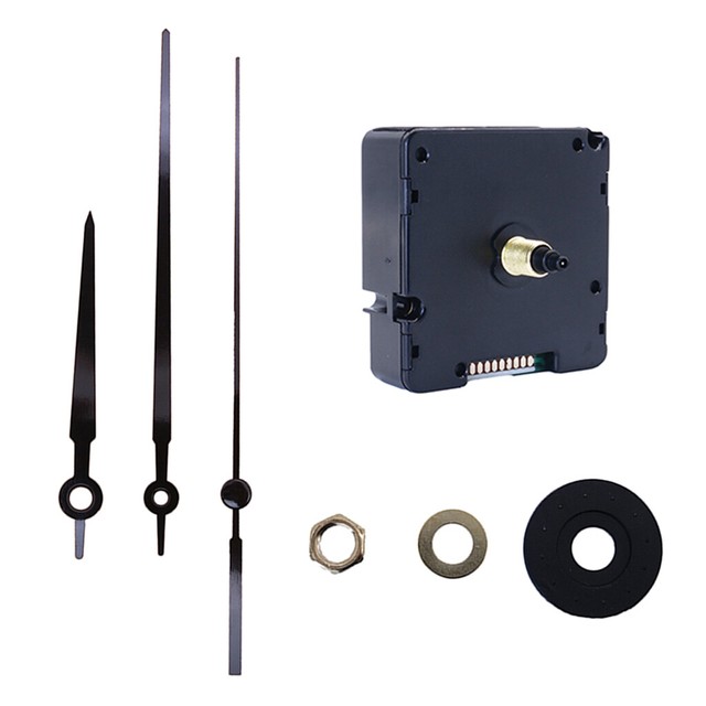 Battery Operated 17mm Shaft Quartz Clock Movement Replace Mechanism Kit