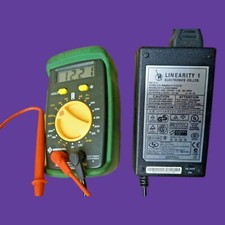 Linearity1 12VDC 4A Adapter Charger for LAD6019AB4 LCD Monitor Power Supply Cord