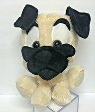 CLASSIC TOY PUG Puppy Dog 11" Tan Black Plush Stuffed