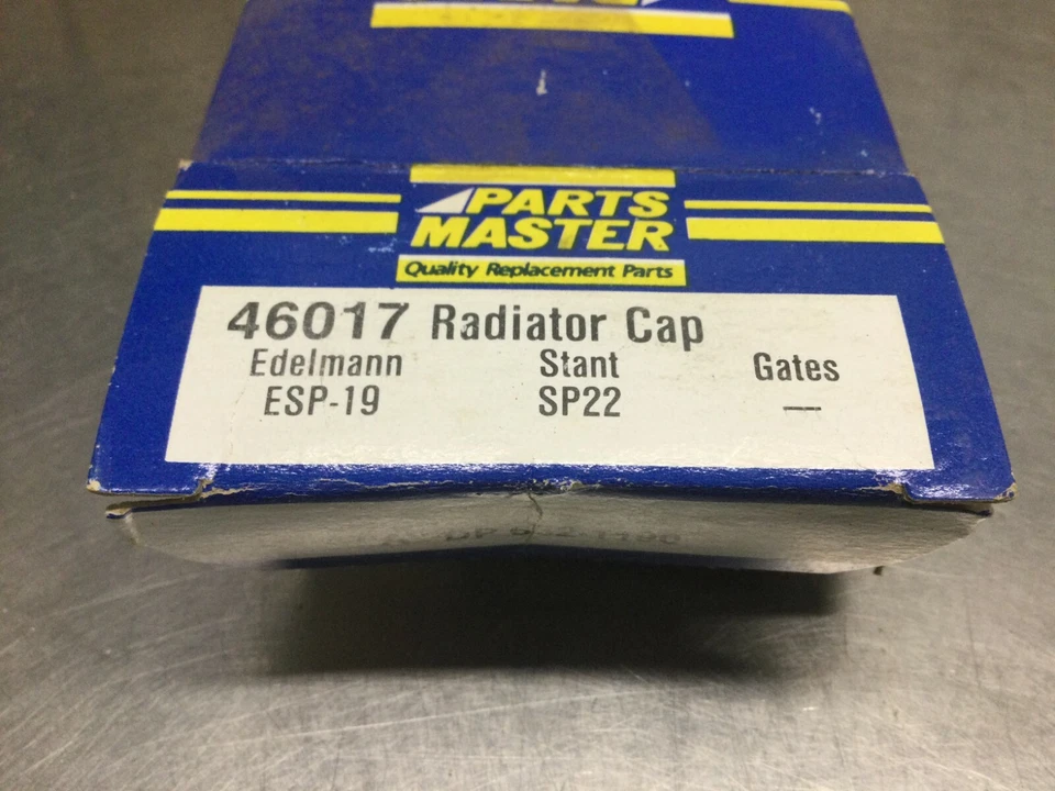PARTS MASTER RADIATOR CAP 46017 ESP-19 SP22 t284 - Image 4 of 4