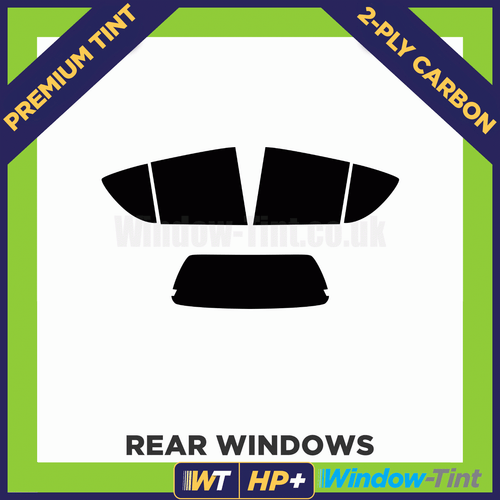 For Vauxhall Agila 08-present (B) Carbon Pre Cut Window Tint 35% Light Opel - Picture 2 of 10