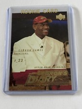 LEBRON JAMES Rookie Year Card 2003 Gold Foil LA Lakers Team USA Cavaliers CAVS