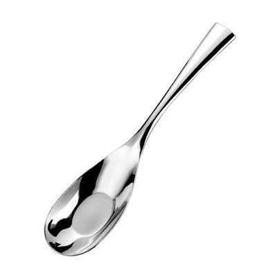 Practical 316L Stainless Steel Serving Spoon Perfect Thick Flatware for Dining
