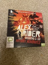 Alex Rider: Missions 1-10 Anthony Horowitz Unabridged Audiobook CDs Walter Books