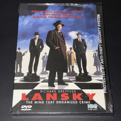 Lansky - NEW SEALED! DVD 1999 HBO Home Video Richard Dreyfuss Eric Roberts