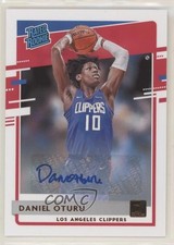 2020-21 Panini Donruss Rated Rookies Signatures Daniel Oturu #217 Auto n1u