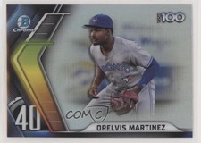 2022 Bowman Chrome Bowman Scouts Top 100 Orelvis Martinez #BTP-40 12g7