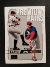 2000 Skybox - Premium Pairs B.J. Ryan, Corey Lee #245 Orioles, Rangers 
