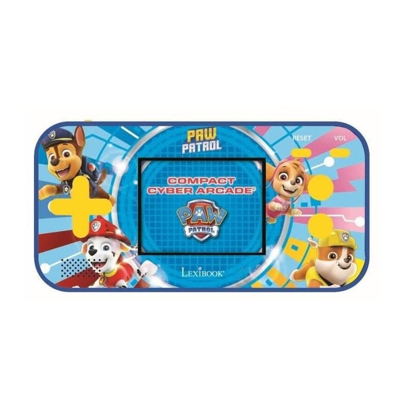 Console de jeux portable enfant Pat' Patrouille Cyber Arcade Lexibook bleue