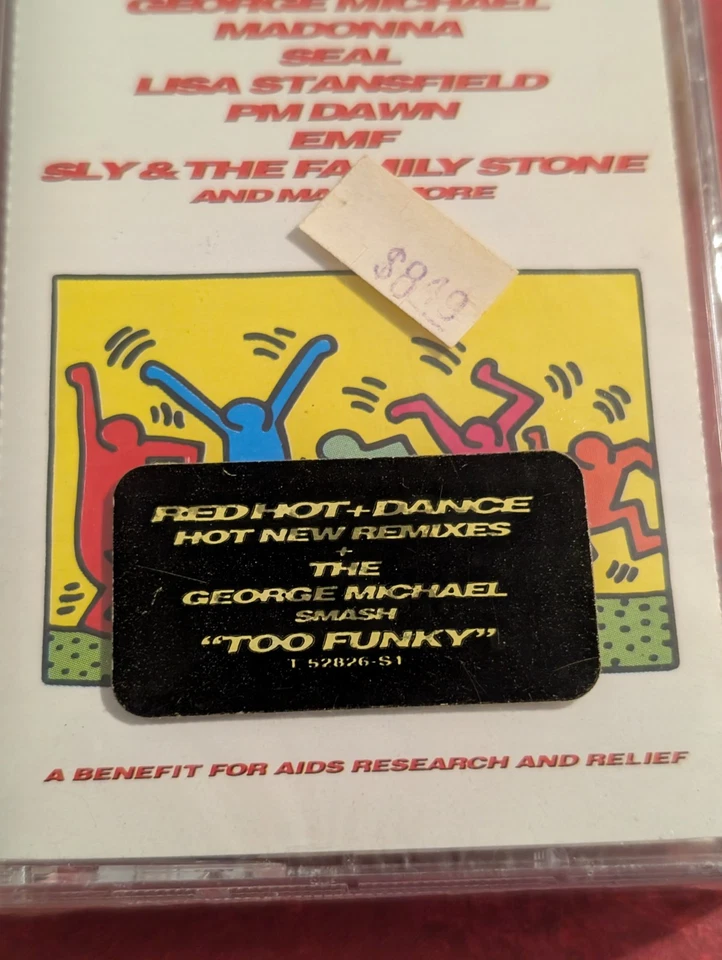 Red Hot + Dance (1992 Cassette) 90s George Michael Seal Madonna EMF - Sealed - Image 3 of 4