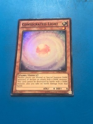 Yugioh Super Seltenes Geweihtes Licht AP04-DE006 BESPIELT