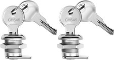 Truck Tool Box Lock with Keys, 5/8" Replacement Pickup Toolbox Lo Size: 2 Pack