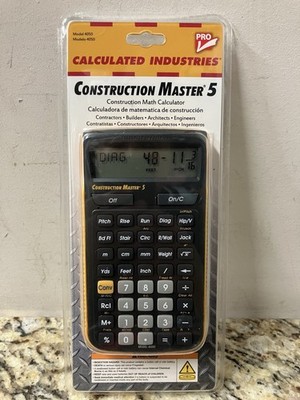 Construction Master 5 Calculator