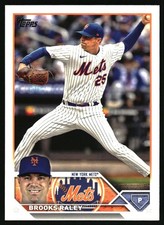 2023 Topps Update #US43 Brooks Raley New York Mets