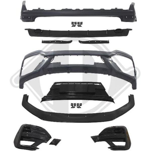 StossfÄNger Vorne Hinten Diederichs 2274350 FÜR VW Stossstange Bumper-image
